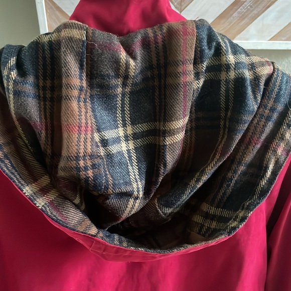 Liz Claiborne red lined jacket size SP - Picture 6 of 10